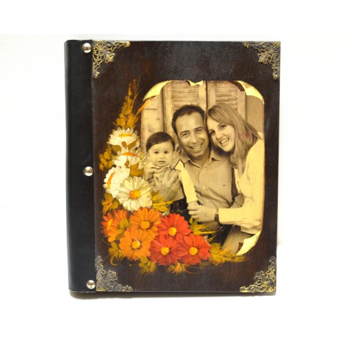 Εικόνα προϊόντος άλμπουμ φωτογραφιών με προσωπική οικογενειακή φωτογραφία